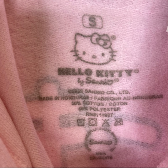 Sanrio Hello Kitty Hamburger Fast Food Hoodie Small - Picture 6 of 10
